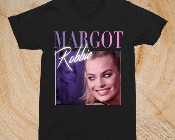 Margot Robbie Actress Vintage Unisex T Shirt