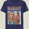 Margot Robbie Black Classic Unisex T Shirt