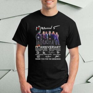 Maroon 5 Band Anniversary Unisex T Shirt