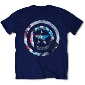 Marvel Comics Captain America Knock Out Unisex T Shirt