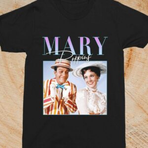 Mary Poppins Julie Andrews Vintage Unisex T Shirt