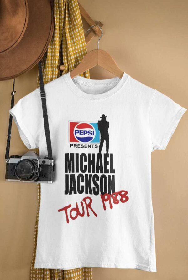 Michael Jackson BAD Pepsi Concert Tour 1988 Unisex T Shirt 1632319329