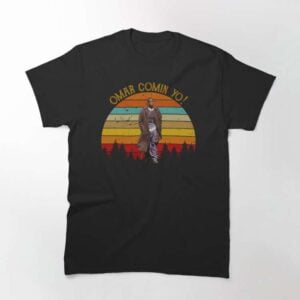 Michael K. Williams Omar Comin Yo The Wire T Shirt 2