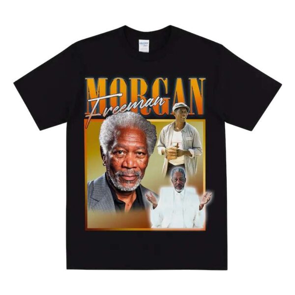 Morgan Freeman Film Actor Unisex T Shirt