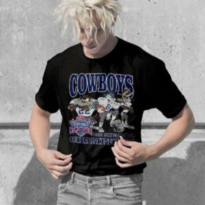 NFL Dallas Cowboys Looney Tunes Taz Unisex T Shirt