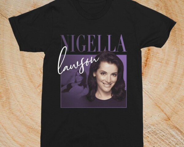 Nigella Lawson Food Writer Vintage Unisex T Shirt