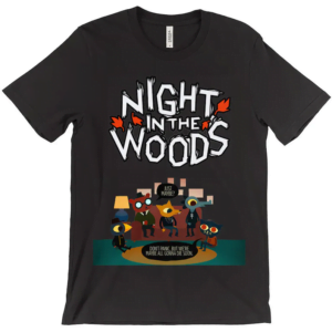 Night In The Woods Crimes Videogame Living Room Scene Unisex T Shirt