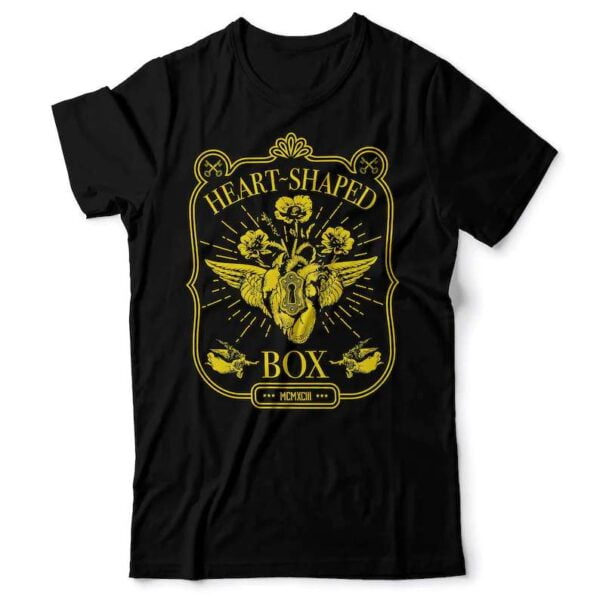 Nirvana Band Heart Shaped Box Unisex T Shirt