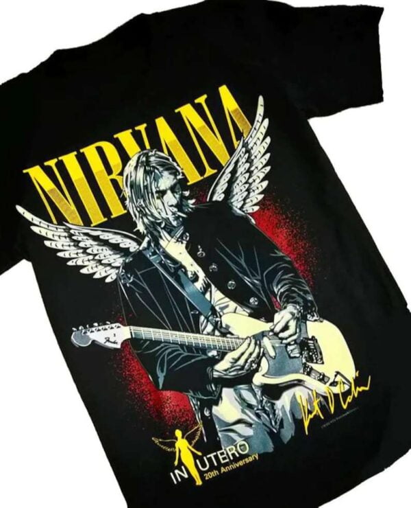 Nirvana In Utero 20th Anniversary Kurt Cobain Unisex T Shirt