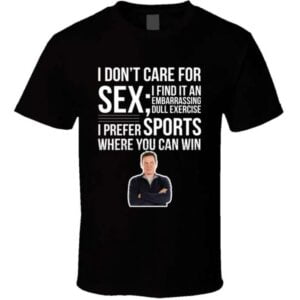 Norm Macdonald I Dont Care For Sex Quote Unisex T Shirt