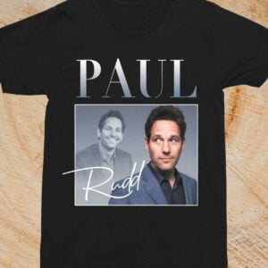 Paul Rudd Actor Vintage Unisex T Shirt