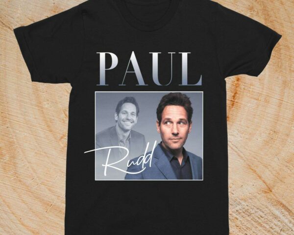Paul Rudd Actor Vintage Unisex T Shirt