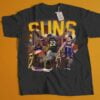 Phoenix Suns Devin Booker Chris Paul Deandre Ayton Unisex T Shirt