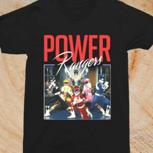 Power Rangers Superhero Tv Series Vintage Unisex T Shirt
