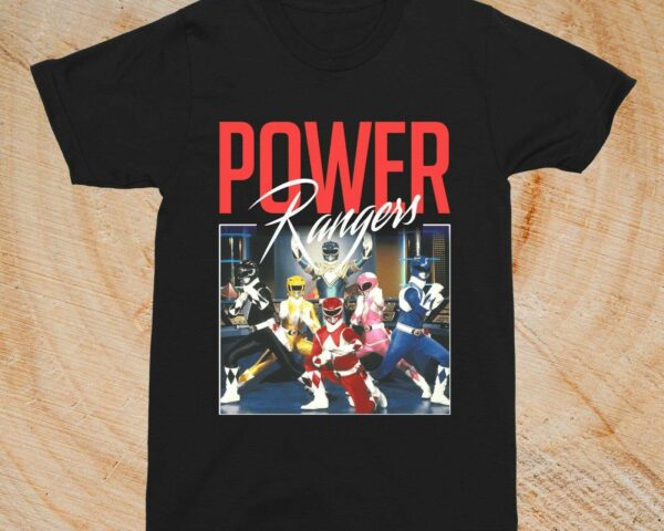 Power Rangers Superhero Tv Series Vintage Unisex T Shirt
