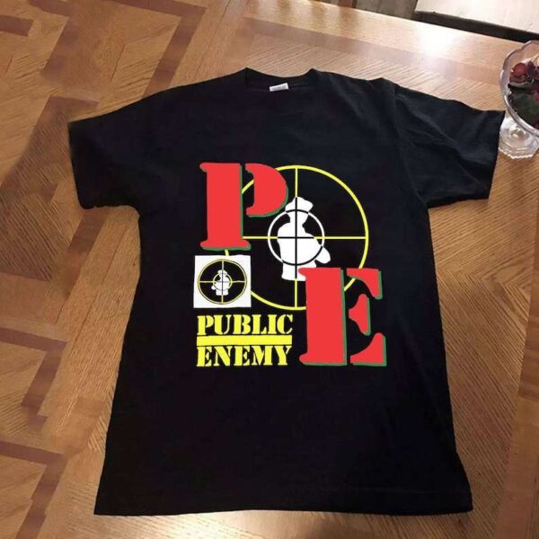 Public Enemy 90s Double Target Unisex T Shirt 1632319330