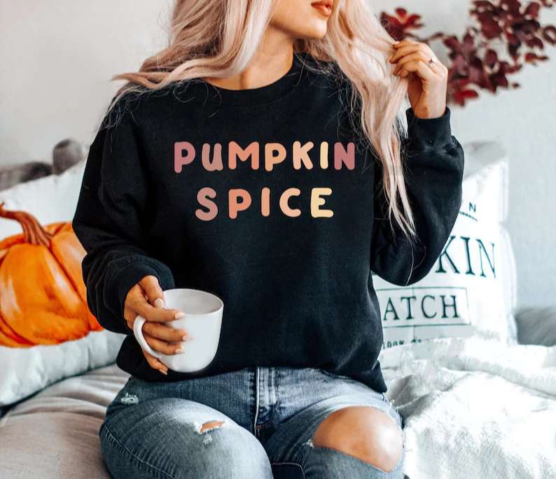 pumpkin spice sweatshirt