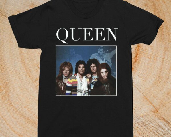 Queen Rock Band Vintage Unisex T Shirt