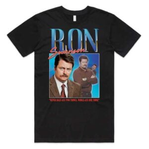 Ron Swanson Top Parks Rec Unisex T Shirt