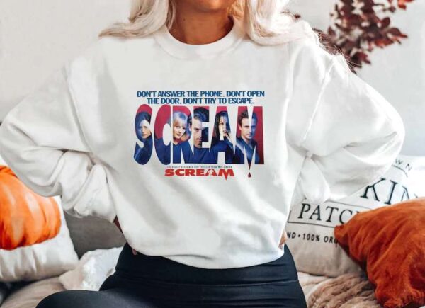 Scream Cult Horror Film Sweatshirt Unisex T Shirt