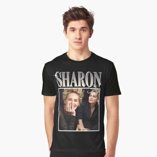 Sharon Stone Actress Unisex T Shirt