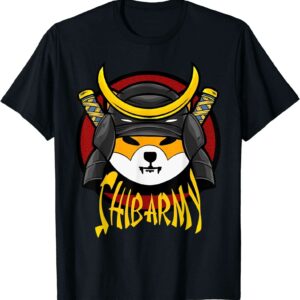 Shib Army Crypto Samurai Shiba Inu Coin Unisex T Shirt