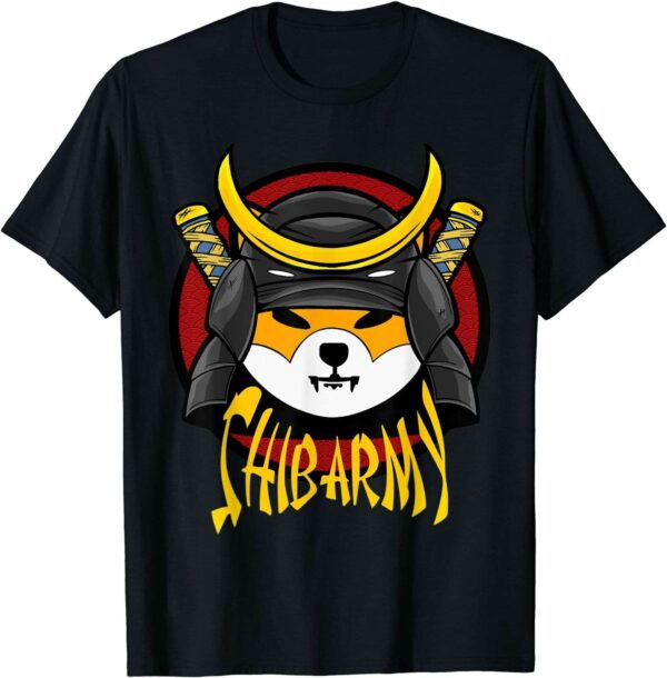 Shib Army Crypto Samurai Shiba Inu Coin Unisex T Shirt