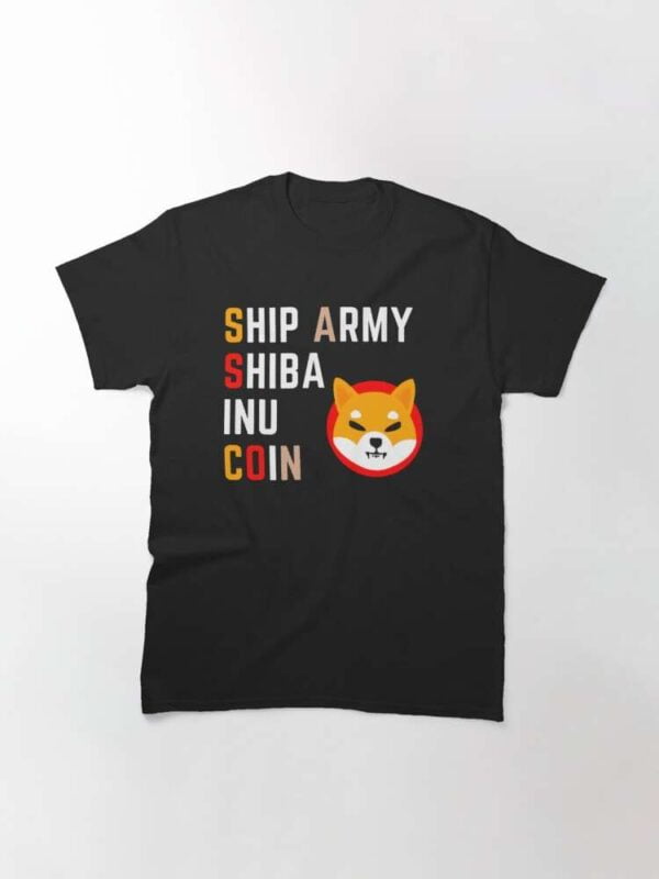 Ship Army Shiba Inu Coin Unisex T Shirt