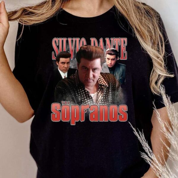 Silvio Dante The Sopranos Fiction Movies Unisex T Shirt