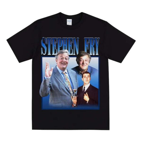 Stephen Fry Actor Unisex T Shirt