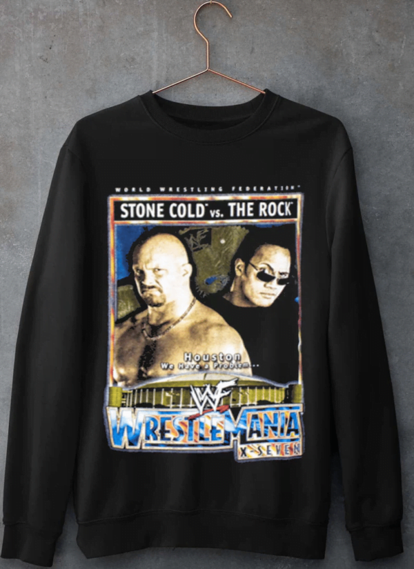Stone Cold VS The Rock T Shirt Sweatshirt