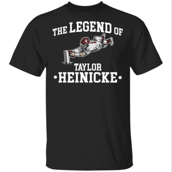 The Legend Of Taylor Heinicke Unisex T Shirt