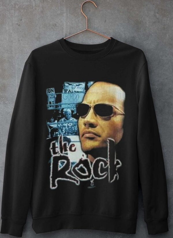 The Rock WWE T Shirt Sweatshirt