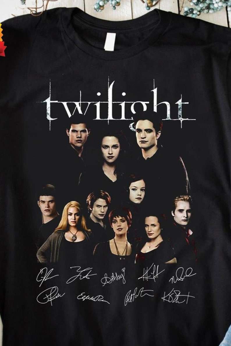 The Twilight Saga Cast Full Signed Edward Cullen Bella Swan Unisex