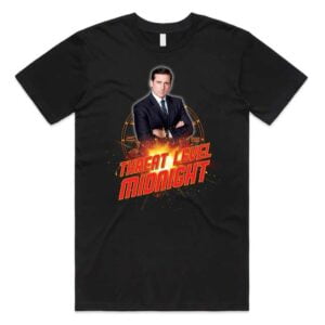 Threat Level Midnight Michael Scott US Office TV Show Unisex T Shirt