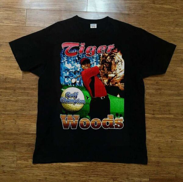 Tiger Woods Vintage Unisex T Shirt 1632319356