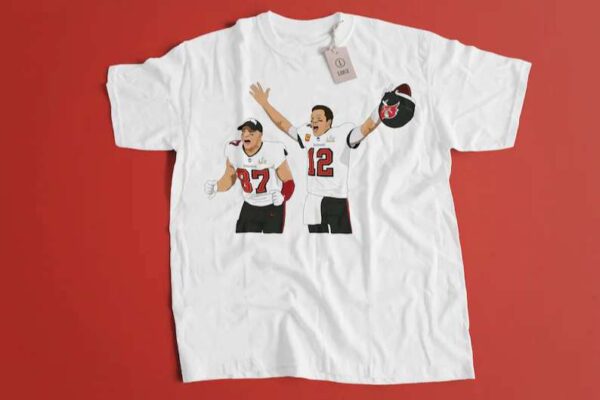 Tom Brady and Rob Gronkowski Unisex T Shirt