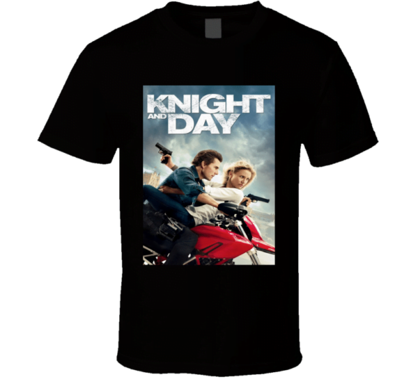 Tom Cruise Cameron Diaz Knight And Day Movie T Shirt