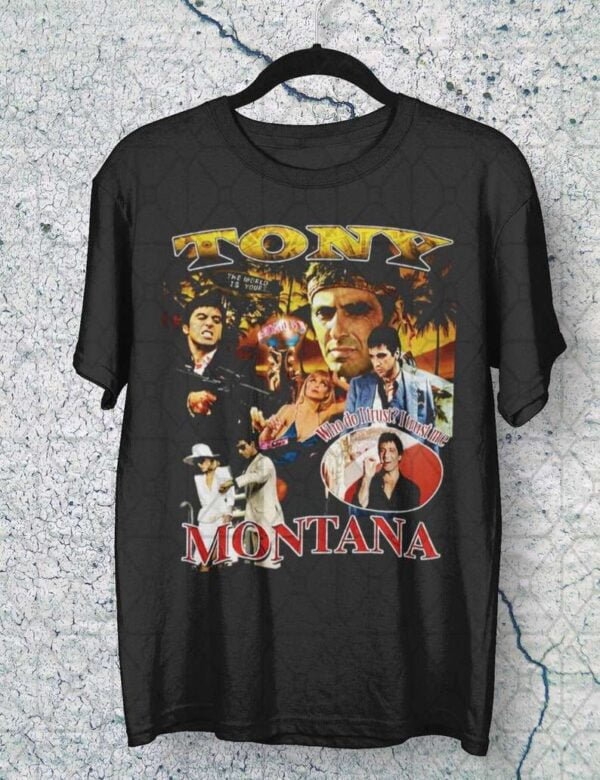 Tony Montana Scarface 1983 Unisex T Shirt