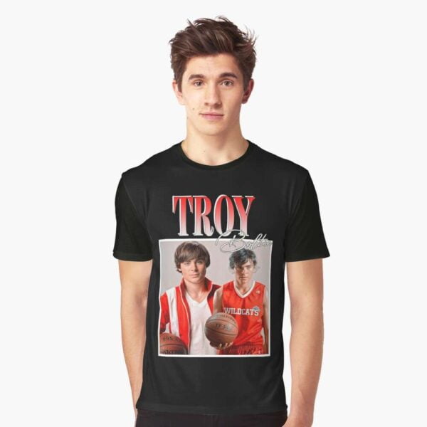 Troy Bolton High School Musical Classic T Shirt