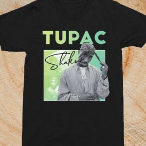 Tupac Shakur 2Pac Rapper Vintage Unisex T Shirt