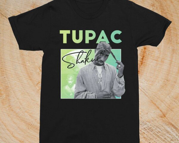 Tupac Shakur 2Pac Rapper Vintage Unisex T Shirt