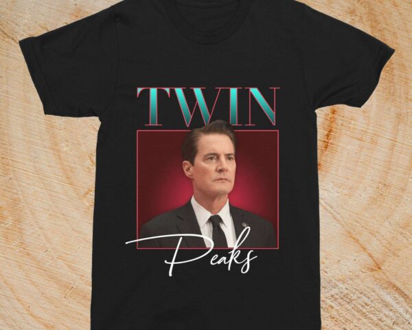 Twin Peaks Dale Cooper Kyle Maclachlan Vintage Unisex T Shirt
