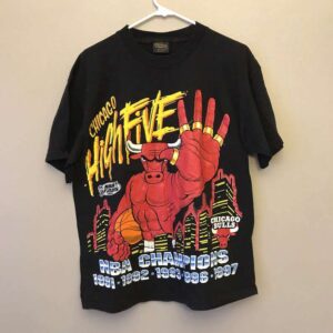 Vintage Chicago Bulls World Champions Unisex T Shirt
