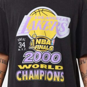 Vintage Los Angeles Lakers 2000 World Champs Unisex T Shirt