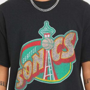 Vintage Seattle Supersonics Logo Unisex T Shirt