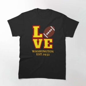 Washington Football DC Sports Team Unisex T Shirt