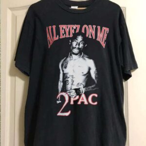 2 Pac All Eyez On Me Black T Shirt Tupac Shakur