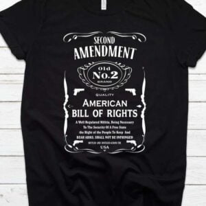 2nd Amendment T Shirt Bill of Rights