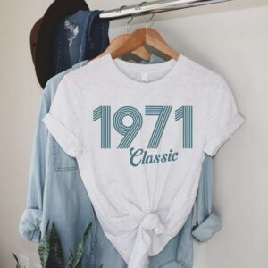 50th Birthday Vintage 1971 Unisex T Shirt